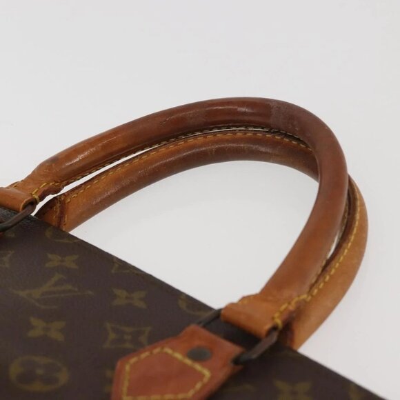 LOUIS VUITTON Monogram Sac Plat Hand Bag Vintage M51140 LV Auth bs29434 - Picture 10 of 16